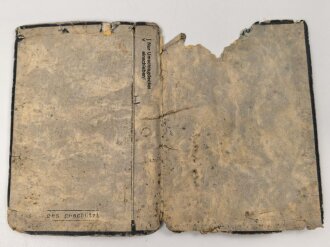 "Soldbuch" Hülle, stark getragen