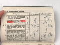 Hitler-Jugend Leistungsbuch eines Angehörigen aus Ried  im Innkreis, Bann 541 , eingetragenes Leistungsabzeichen in silber, 1940