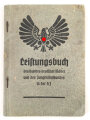 Leistungsbuch des Bundes deutscher Mädel in der Hitler-Jugend, Teil II mit wenigen Einträgen