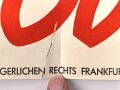 Plakat "Berliner Kinder suchen einen Platz an der Sonne" Hilfswerk Berlin Stiftung des Bürgerlichen Rechts Frankfurt am Main, Maße: 42 x 59 cm. Vermutlich aus der  Nachkriegszeit