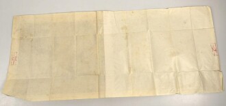 Landkarte Österreich "Wels und Kremsmünster und Ried im Innkreis und Vöcklabruck, 2 Karten verklebt, Stempel: Eigentum der SA-Gruppenschule Alpenland, gebraucht