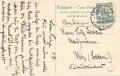 Postkarte "Tsingtau Hohenloheweg" China, gelaufen 1907
