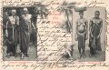 Postkarte Deutsch-Ost-Afrika "Watuale der Wattussi - Uvira Mann und Frau"