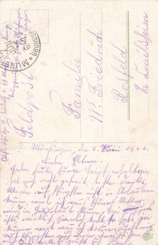 1. Weltkrieg Feldpostkarte...