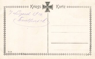 1. Weltkrieg Ansichtskarte "König Friedrich...