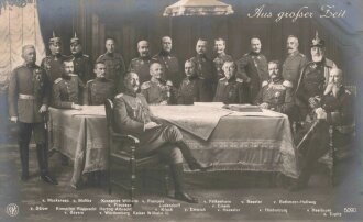 1. Weltkrieg Ansichtskarte "Aus großer Zeit"