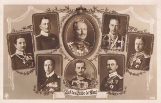 1. Weltkrieg Ansichtskarte "Auf dem Felde der...