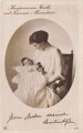 1. Weltkrieg Ansichtskarte "Kronprinzessin Cecilie mit Prinzessin Alexandrine"