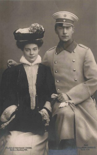 1. Weltkrieg Ansichtskarte "Kronprinz Wilhelm von...