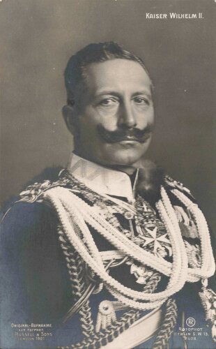 1. Weltkrieg Ansichtskarte "Kaiser Wilhelm II."