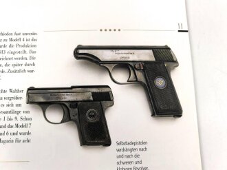 Werbebroschüre und Produkt Katalog "Walther" anlässlich des 100 jährigen Bestehens 1886-1986, DIN A4 mit 46 Seiten