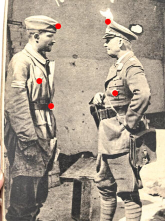"Kreta- Sieg der Kühnsten" vom Heldenkampf der Fallschirmjäger. Bildband von 1942, stark gebraucht