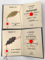 N.S. Reichsbund für Leibesübungen, Vier Anerkennungs Urkunden einer Frau aus Nürtingen, 1940-44