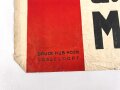 Plakat der SA Gruppe Niederrhein "Leichtathletik u. Volkskampf Meisterschaften" Düsseldorf Rheinstadion 1934, defekt, Maße 62 x 83cm