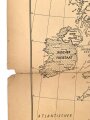 Vriijwillinger Legioen Nederland - Den Haag "Völkischen Beobachter Plan vom Westraum", Maße 42,5 x 54 cm, stark gebraucht