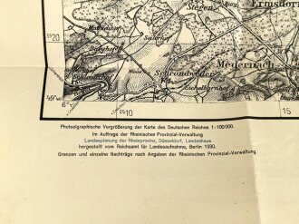 Reichskarte, Kreis Bitburg
