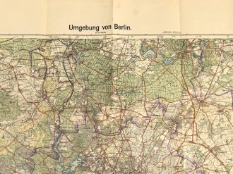 Reichskarte, Umgebung von Berlin