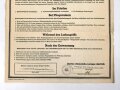 RLB Reichsluftschutzbund Landesgruppe Rheinland, Haustafel, Maße 33,5 x 50 cm 