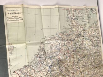 Nur für den Dienstgebrauch: Durchgangsstraßen Blatt Westdeutschland, Vorläufige Ausgabe 1941