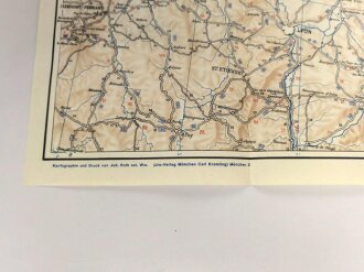 Nur für den Dienstgebrauch: Durchgangsstraßen Blatt Westdeutschland, Vorläufige Ausgabe 1941