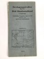 Nur für den Dienstgebrauch: Durchgangsstraßen Blatt Westdeutschland, Vorläufige Ausgabe 1941