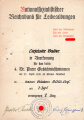 Nationalsozialistischer Reichsbund für Leibesübungen, Anerkennungs Urkunden einer Frau aus Gera, 1941