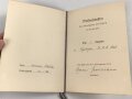 Meisterschaftsurkunde einer Frau aus dem Untergau 324 Fürth, 1940