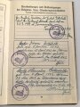 Deutsches Einheits Familien- Stammbuch einer Familie aus Königsberg Preussen, DIN A5, stark gebraucht