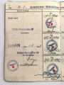 Militär Flugzeugführerschein  ausgestellt 1939
