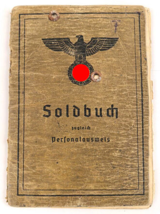 Soldbuch Heer, ausgestellt 7.9.1939 bei Infanterie Ersatz Btl. 21