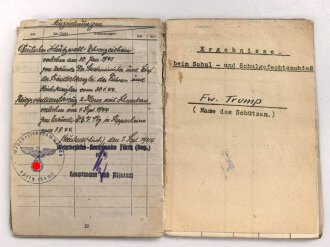 Soldbuch Heer, ausgestellt 7.9.1939 bei Infanterie Ersatz Btl. 21