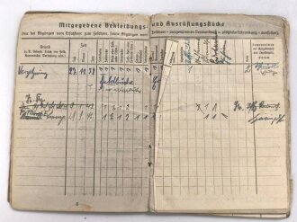 Soldbuch Heer, ausgestellt 7.9.1939 bei Infanterie Ersatz Btl. 21