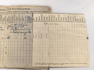 Soldbuch Heer, ausgestellt 7.9.1939 bei Infanterie Ersatz Btl. 21
