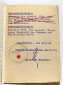 Soldbuch Heer, ausgestellt 7.9.1939 bei Infanterie Ersatz Btl. 21