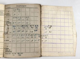 Soldbuch Heer, ausgestellt 10.12.1940 bei Inf. Pz. Jäg. Ers, Komp 17 Coburg