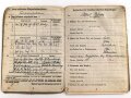 Soldbuch Heer, ausgestellt 10.12.1940 bei Inf. Pz. Jäg. Ers, Komp 17 Coburg