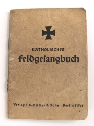 Katholisches Feldgesangbuch, 95 Seiten, Kleinformat,...