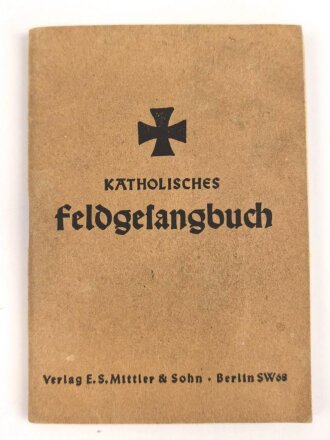 Katholisches Feldgesangbuch, 95 Seiten, Kleinformat,...