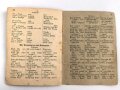 1. Weltkrieg, "Deutsch - französischer Soldaten-Sprachführer", Haasmann, 33 Seiten, gebraucht