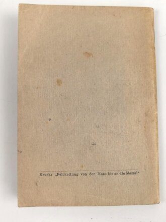 1. Weltkrieg "Der Gute Kamerad" Die Grauen Hefte der Armee Busch, Heft 21, 80 Seiten DIN A6