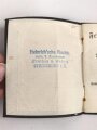 "Feldartillerietabellen für Kanonenbatterien, Anhang Schießregeln" datiert 1911, 44 Seiten, gebraucht, DIN A6