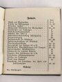 "Feldartillerietabellen für Kanonenbatterien, Anhang Schießregeln" datiert 1911, 44 Seiten, gebraucht, DIN A6
