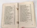 1. Weltkrieg "Württembergisches Soldatenliederbuch" 149 Seiten,Einband lose, Kleinformat