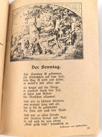1. Weltkrieg "Sonntagsbüchlein für deutsche Soldaten" 31 Seiten, DIN A6