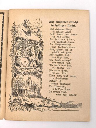1. Weltkrieg, Heft "1915 Heilige Nacht auf ferner...