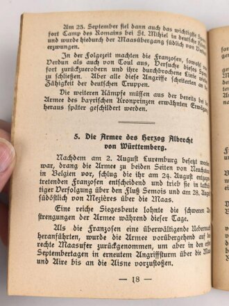 1. Weltkrieg "Das Feldbüchl für den Schützengraben" datiert 1914, 83 Seiten, DIN A6