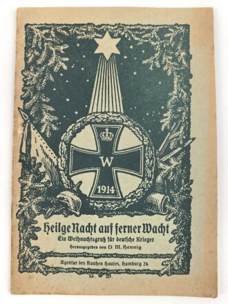 1. Weltkrieg, Heft "1914 Heilige Nacht auf ferner...