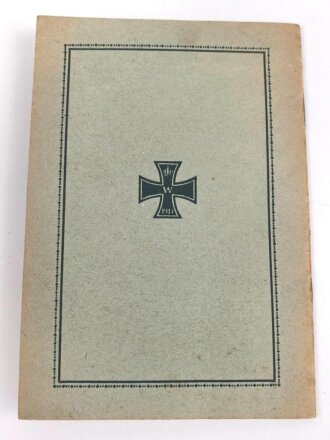 1. Weltkrieg, Heft "1914 Heilige Nacht auf ferner Wacht" 32 Seiten, DIN A6