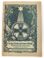 1. Weltkrieg, Heft "1914 Heilige Nacht auf ferner Wacht" 32 Seiten, DIN A6