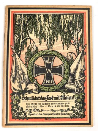 1. Weltkrieg, Heft "Schmücket das Fest mit...